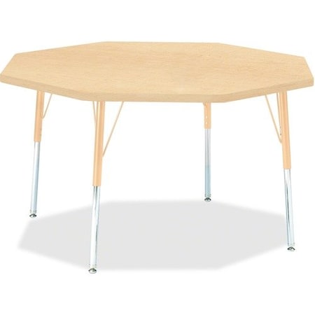 Jonti-Craft TABLE, OCTAGON, 48X48, MAPLE JNT6428JCA251